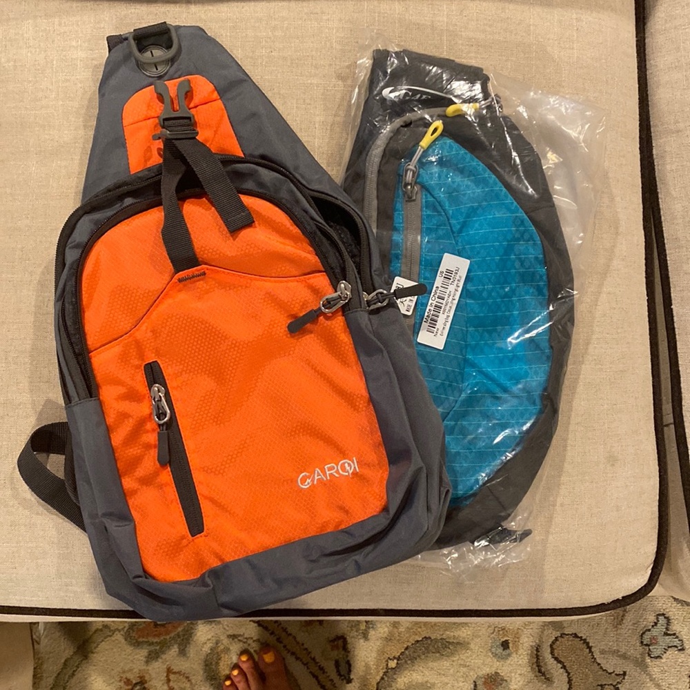 Two Travel Backpacks